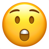 Şaşırmış emoji