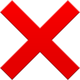 Diyagonal kırmızı haç