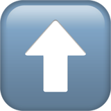 Yukarıya gösteren işareti