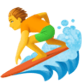 Sörf yapan kişi - Facebook