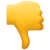 Baş parmak aşağıda - Facebook