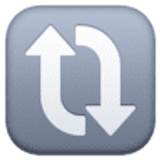 Saat yönünde dönen oklar - Facebook