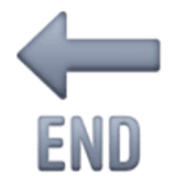 Bitiş oku - Facebook