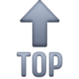 Yukarı oku - Facebook