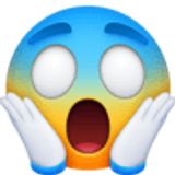 Korkuyla çığlık atan yüz - Facebook