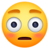 Kızarmış ve şaşkın yüz - Facebook