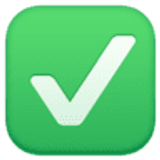 Onay işareti düğmesi - Facebook