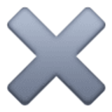 Çarpım işareti - Facebook