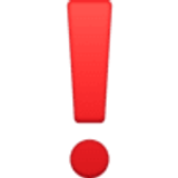 Kırmızı ünlem işareti - Facebook