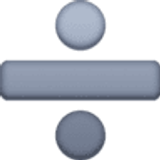 Bölü işareti - Facebook