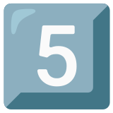 Tuş: 5 - Noto Color Emoji