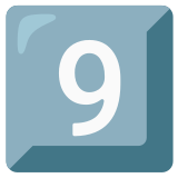 Tuş: 9 - Noto Color Emoji