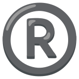 Tescil işareti - Noto Color Emoji