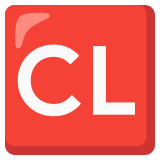 CL düğmesi - Noto Color Emoji