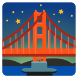 Gece vakti köprü - Noto Color Emoji