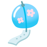 Rüzgar çanı - Noto Color Emoji