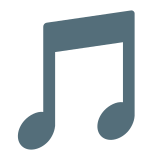 Müzik notası - Noto Color Emoji