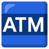 ATM işareti - Noto Color Emoji