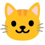Kedi yüzü - Noto Color Emoji