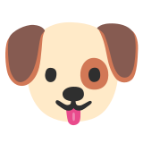 Köpek yüzü - Noto Color Emoji