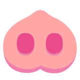 Domuz burnu - Noto Color Emoji