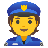 Polis memuru - Noto Color Emoji