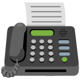 Faks makinesi - Noto Color Emoji