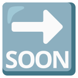 Yakında işareti - Noto Color Emoji