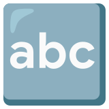 Latin alfabesi - Noto Color Emoji