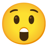 Afallamış yüz - Noto Color Emoji