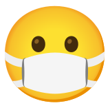 Maskeli yüz - Noto Color Emoji