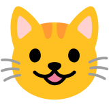 Sırıtan kedi - Noto Color Emoji