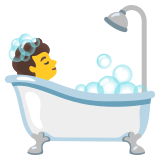 Banyo yapan kişi - Noto Color Emoji
