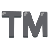 Ticari marka işareti - Noto Color Emoji