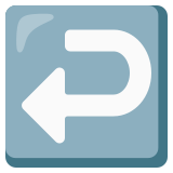 Sola kıvrımlı sağ ok - Noto Color Emoji