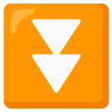 Hızlı aşağı düğmesi - Noto Color Emoji