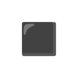 Küçük-orta siyah kare - Noto Color Emoji