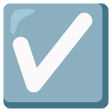 Seçilmiş onay kutusu - Noto Color Emoji