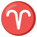 Koç burcu - Noto Color Emoji