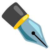 Siyah uç - Noto Color Emoji