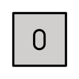 Tuş: 0 - OpenMoji