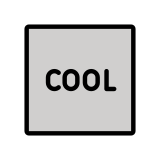 COOL düğmesi - OpenMoji