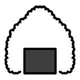 Pirinç topu - OpenMoji