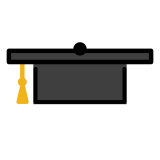 Mezuniyet kepi - OpenMoji