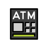 ATM işareti - OpenMoji