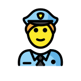 Polis memuru - OpenMoji