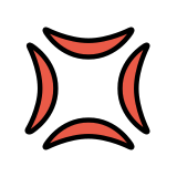 Öfke simgesi - OpenMoji