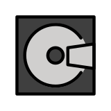 Mini disk - OpenMoji