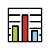 Çubuk grafiği - OpenMoji