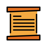 Parşömen - OpenMoji